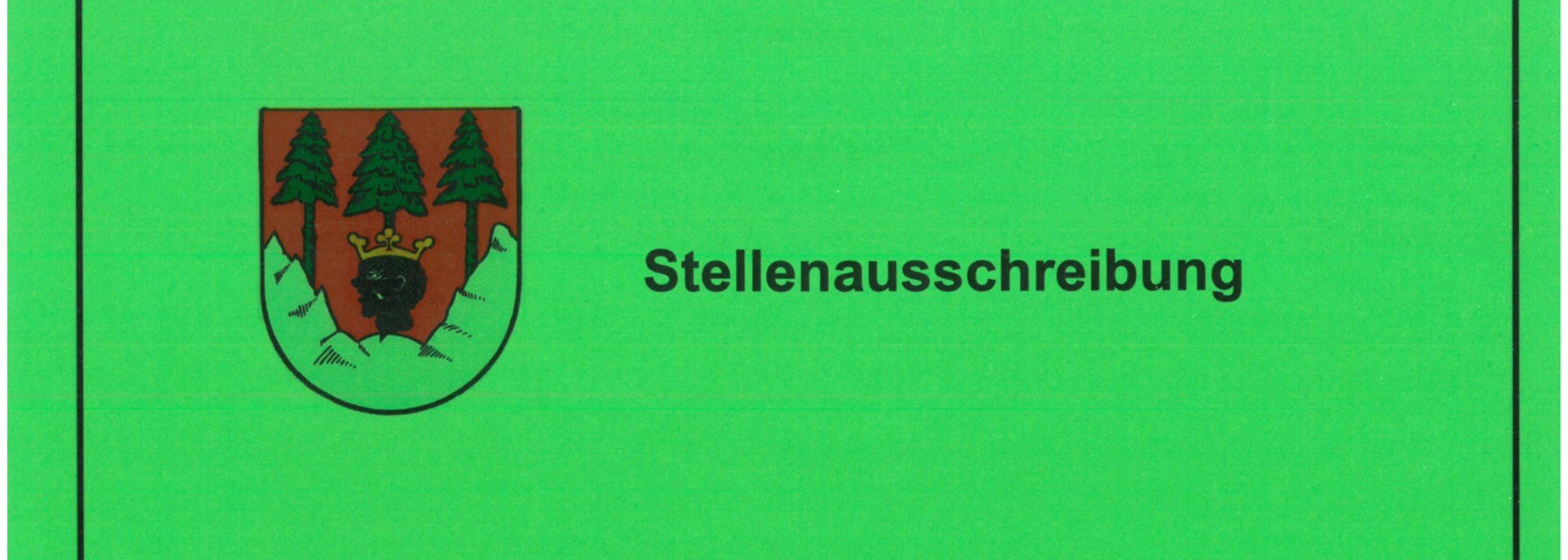 Stellenausschreibung, © Markt Mittenwald
